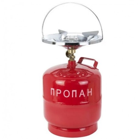 M-0002 Газовый баллон 8 л в комплекте с горелкой